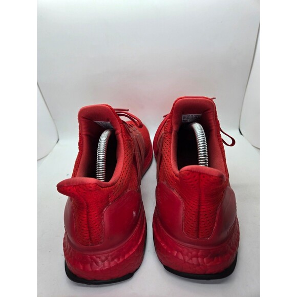 adidas Ultraboost 2.0 Shoes Men\'s 10 Scarlet Red Road Running Athletic Sneakers
